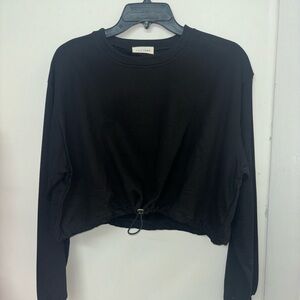 Black sweater and pants set